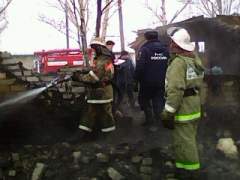 Пожары в Омской области