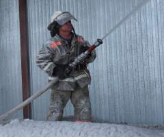 Пожары в Омской области