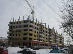 Строительство дома на улице Маяковского - 8 линия