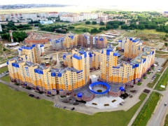 Микрорайон "Кристалл" в Кировском округе Омска