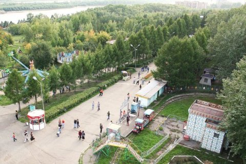 парк отдыха "Советский" в Омске парк отдыха "Советский" в Омске