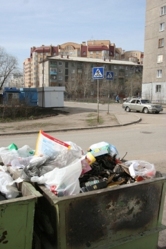 Мусор в Омской области