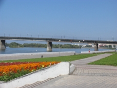 Ленинградский мост в Омске