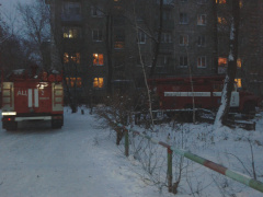 Пожар в доме по 27-й Северной в Омске Пожар в доме по 27-й Северной в Омске