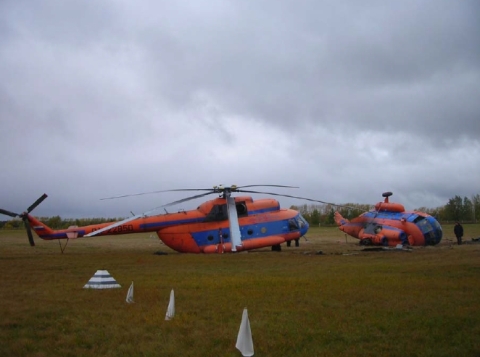Вертолет Ми-8Т в Омске Вертолет Ми-8Т в Омске