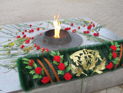 Вечный огонь в Омске Вечный огонь в Омске